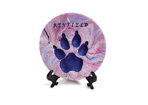 Paw Print - Marble Style Image