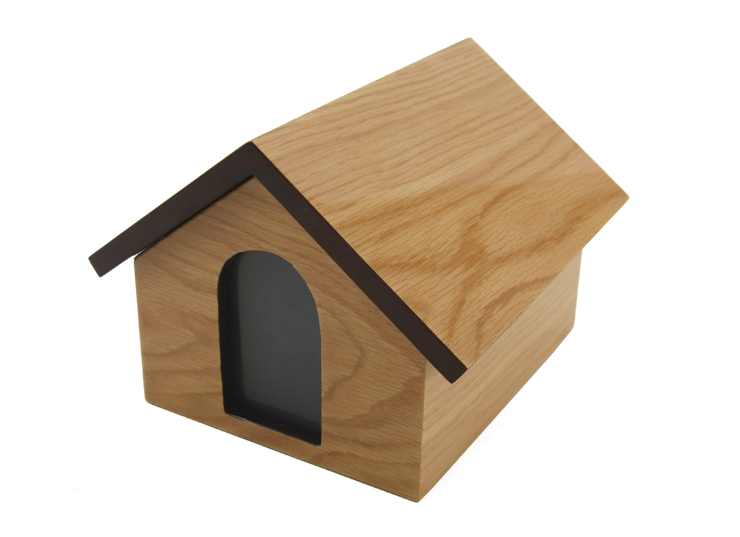 Dog House Urn- Tan Image