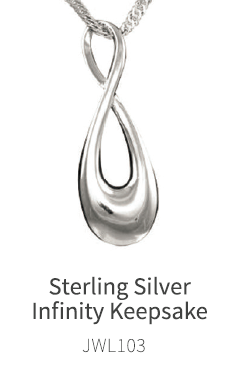Sterling Silver Infinity Keepsake Image